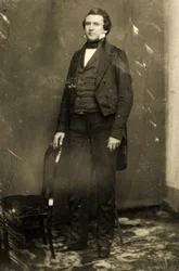 Porträt von Joseph Smith (1805-44), dem Gründer des Mormonismus